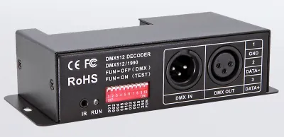 DIP-switch på LED-driver